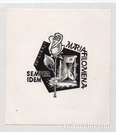 Arte: EX-LIBRIS DE MARIA FILOMENA (PORTUGAL) - Foto 1