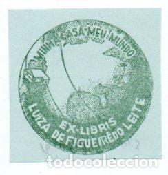 Arte: EX-LIBRIS DE LUIZA DE FIGUER&Eacute;DO LEITE (PORTUGAL) - Foto 1