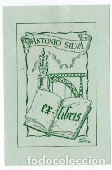 Arte: EX-LIBRIS DE ANT&Oacute;NIO SILVA - AUTOR TULIO COELHO - Foto 1
