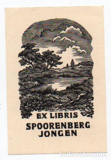 Arte: EX-LIBRIS DE SPOORENBERG JONGEN - Foto 1