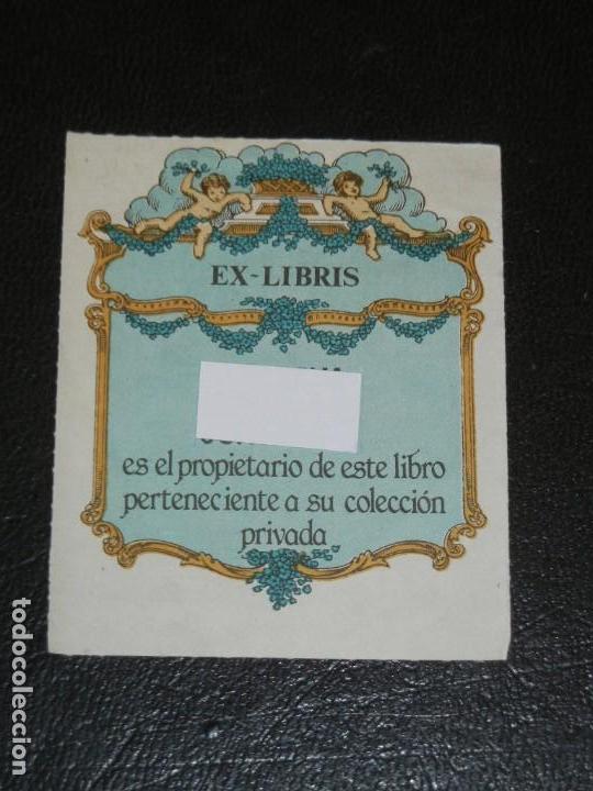 Arte: ANTIGUO EXLIBRIS - Foto 1