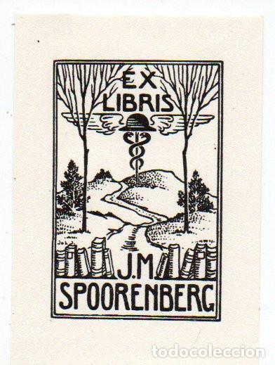 Arte: EX-LIBRIS DE J.M. SPOORENBERG - Foto 1