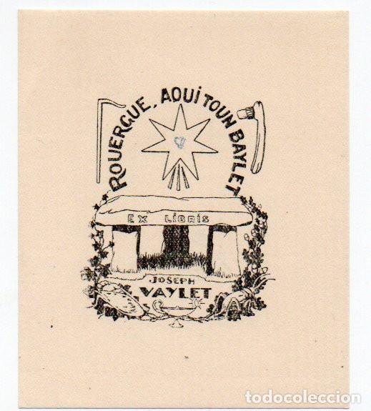 Arte: EX-LIBRIS DE JOSEPH VAYLET - Foto 1