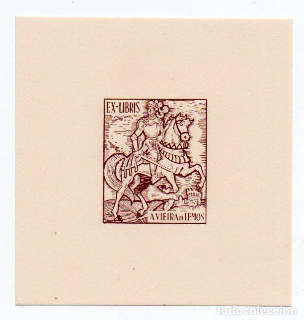 Arte: EX-LIBRIS DE ANTERO VIERIA DE LEMOS - Foto 1
