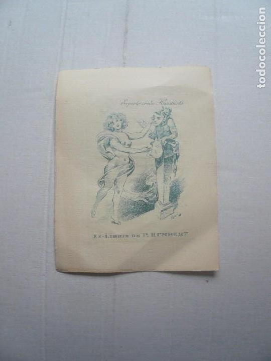 Arte: Ex-libris de P.Humbert - Foto 1