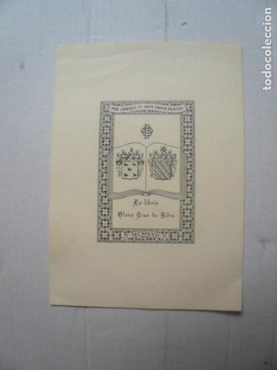Arte: Ex-libris Olavo Dias da Silva - Foto 1