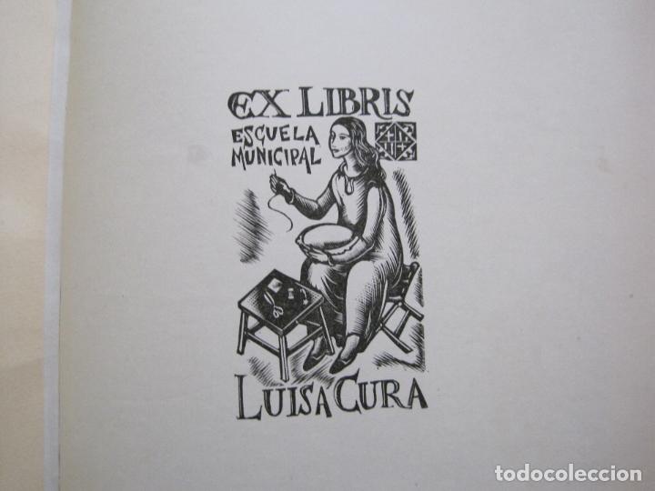 Arte: EX LIBRIS - VI CONGRESO EUROPEO-ESCUELA MUNICIPAL LUISA CURA- BARCELONA-VER FOTOS-(X-2269) - Foto 8 - 127148603