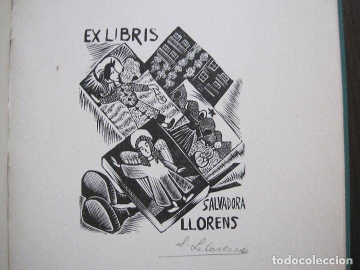 Arte: EX LIBRIS - VI CONGRESO EUROPEO-ESCUELA MUNICIPAL LUISA CURA- BARCELONA-VER FOTOS-(X-2269) - Foto 18 - 127148603
