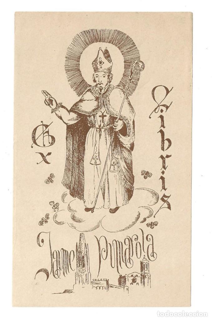 Arte: EX- LIBRIS.- JAUME PUMAROLA - Foto 1