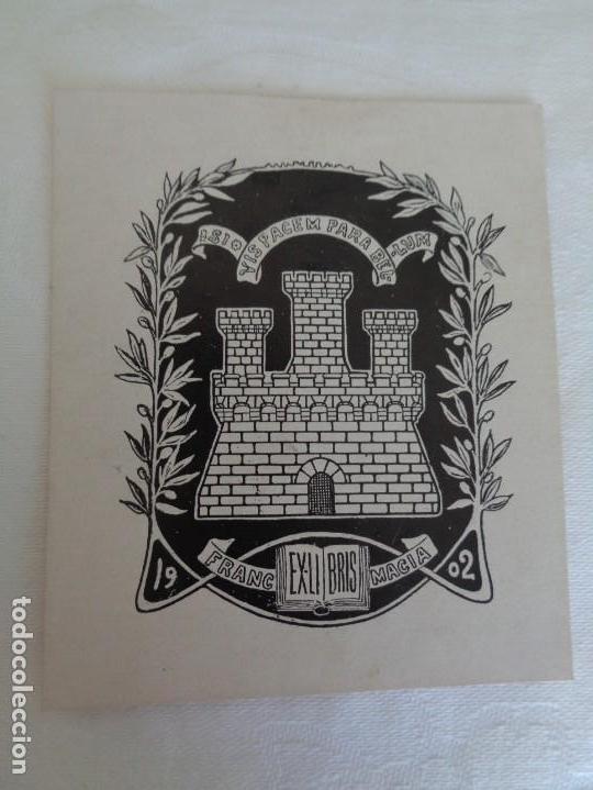 Arte: EX LIBRIS DE FRANC MACIA - 1902 - Foto 1