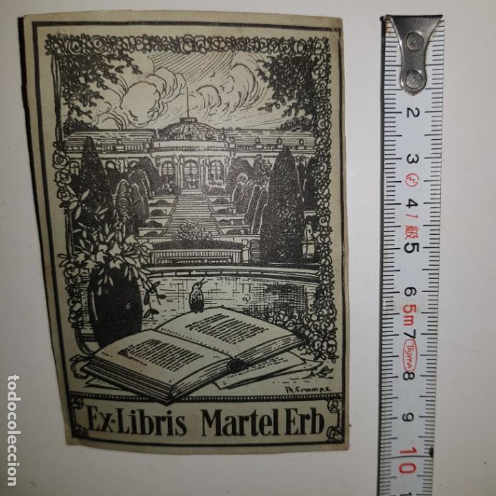 Arte: EX-LIBRIS MARTEL ERB - Foto 2