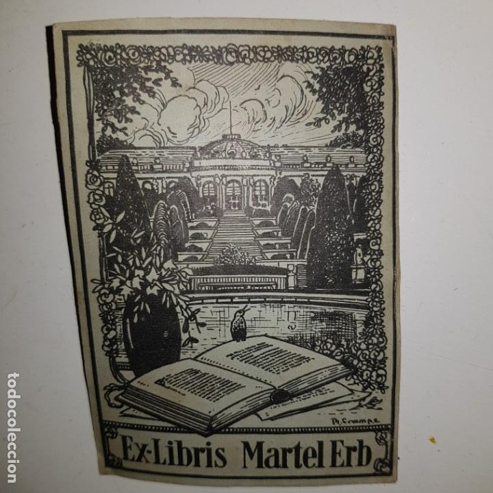 Arte: EX-LIBRIS MARTEL ERB - Foto 1