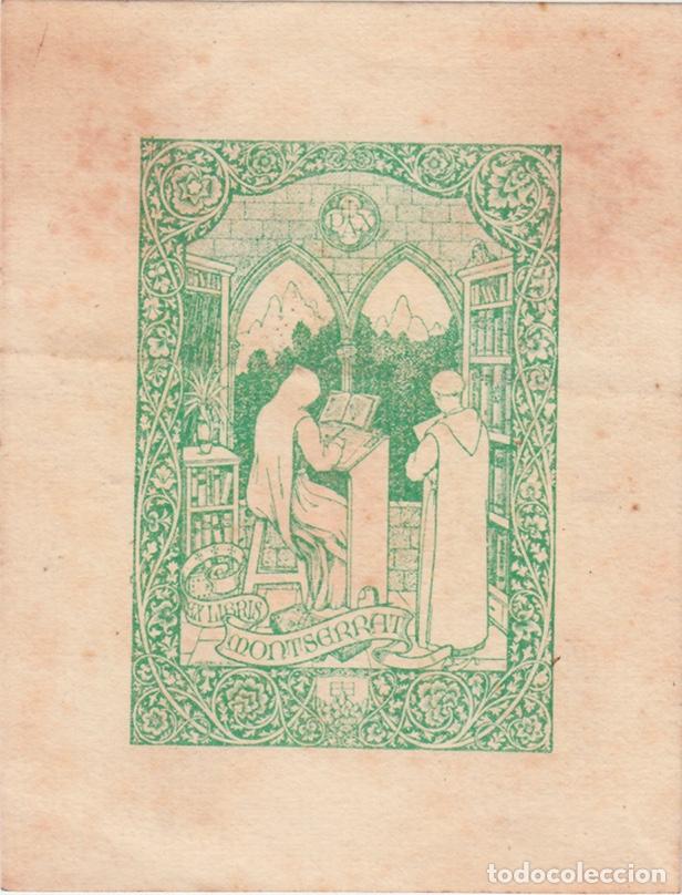Arte: Ex-Libris Montserrat - Foto 1