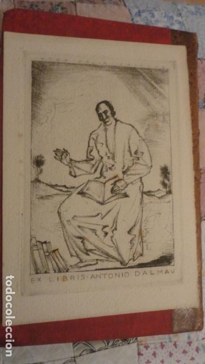 Arte: ANTIGUO EXLIBRIS ANTONIO DALMAU. - Foto 1