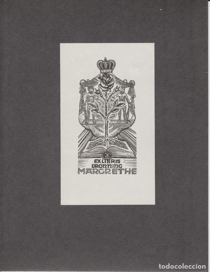 Arte: EX-LIBRIS MARGRETHE DRONNING - Foto 1