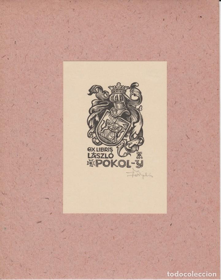 Arte: EX-LIBRIS LASZLO POKOLY - Foto 1