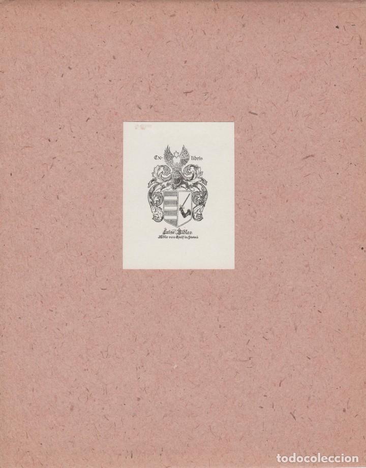 Arte: EX-LIBRIS LUISE RIDLEY - Foto 1