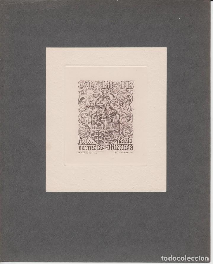 Arte: EX-LIBRIS ARTUR MARIO DA MOTA MIRANDA - Foto 1