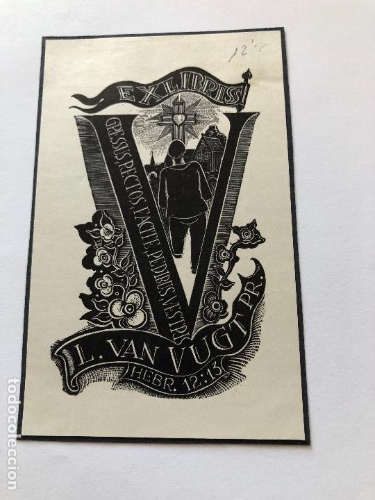 Arte: EXLIBRIS L VAN VUGHT PR - Foto 1
