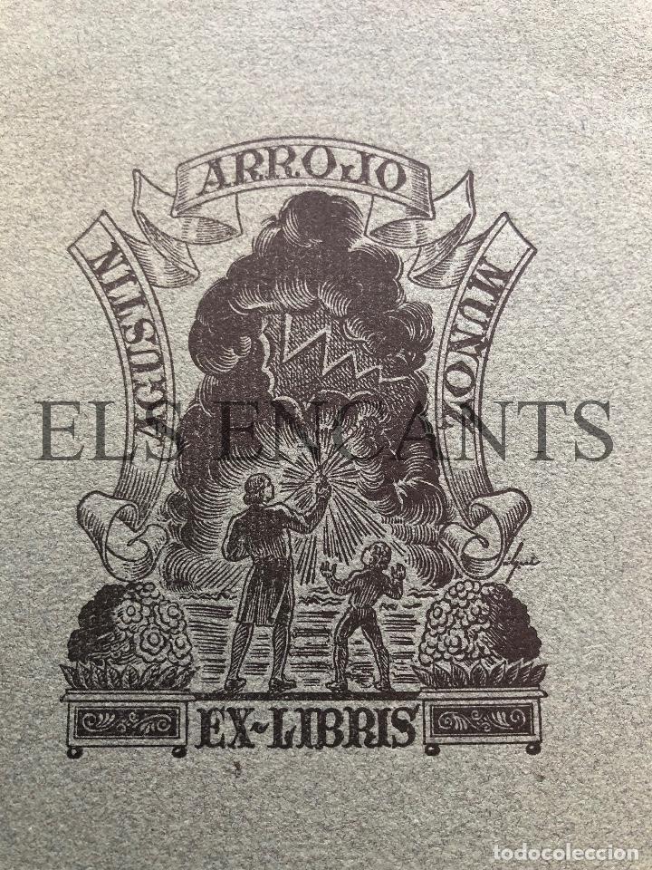 Arte: EXLIBRIS AGUSTIN ARROJO MU&Ntilde;OZ - Foto 1