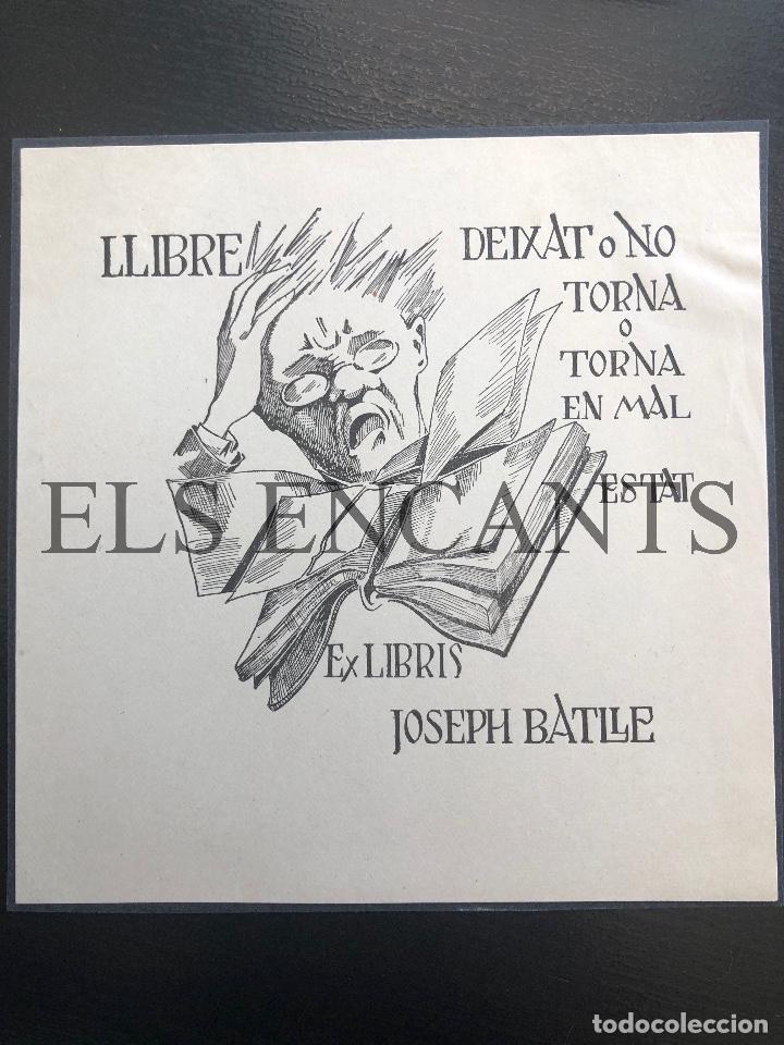 Arte: EXLIBRIS JOSEPH BATLLE - Foto 1