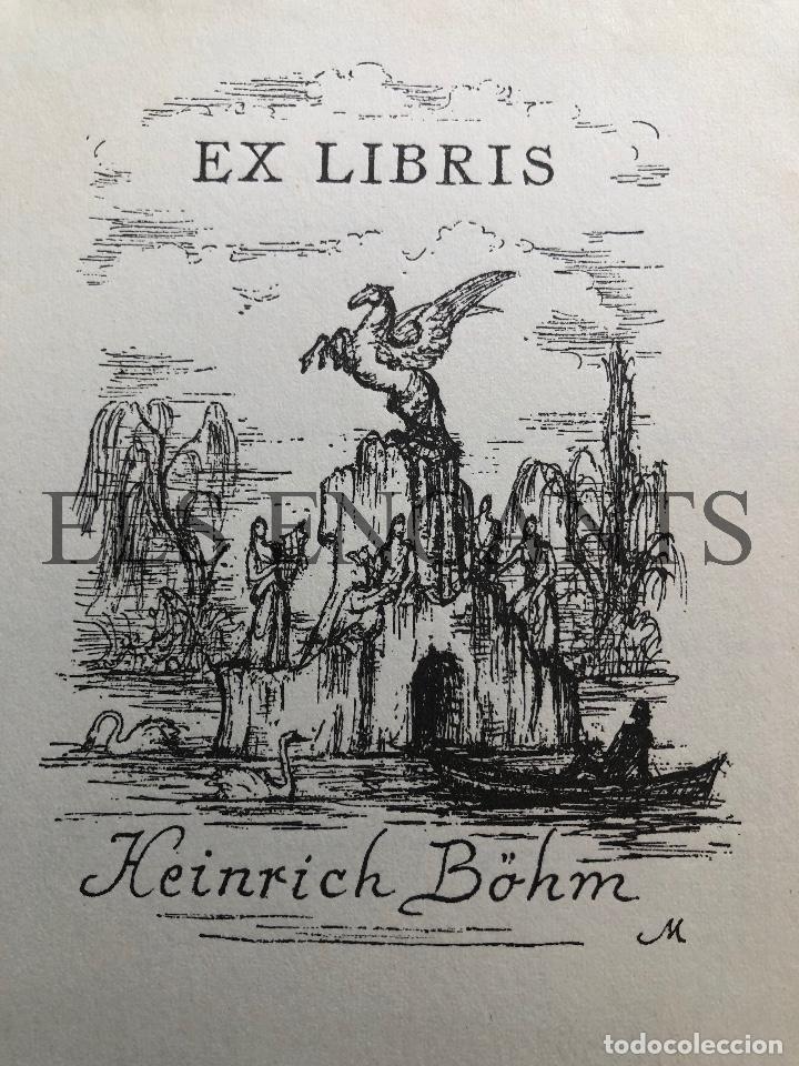 Arte: EXLIBRIS HEINRICH BOHM - Foto 1