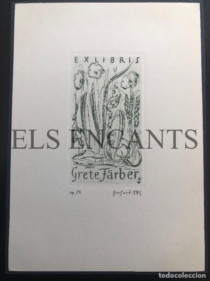 Arte: EXLIBRIS GRETE FARBER - Foto 1