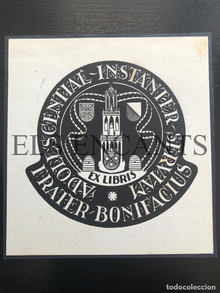 Arte: EXLIBRIS FRATTER BONIFACIUS - Foto 1