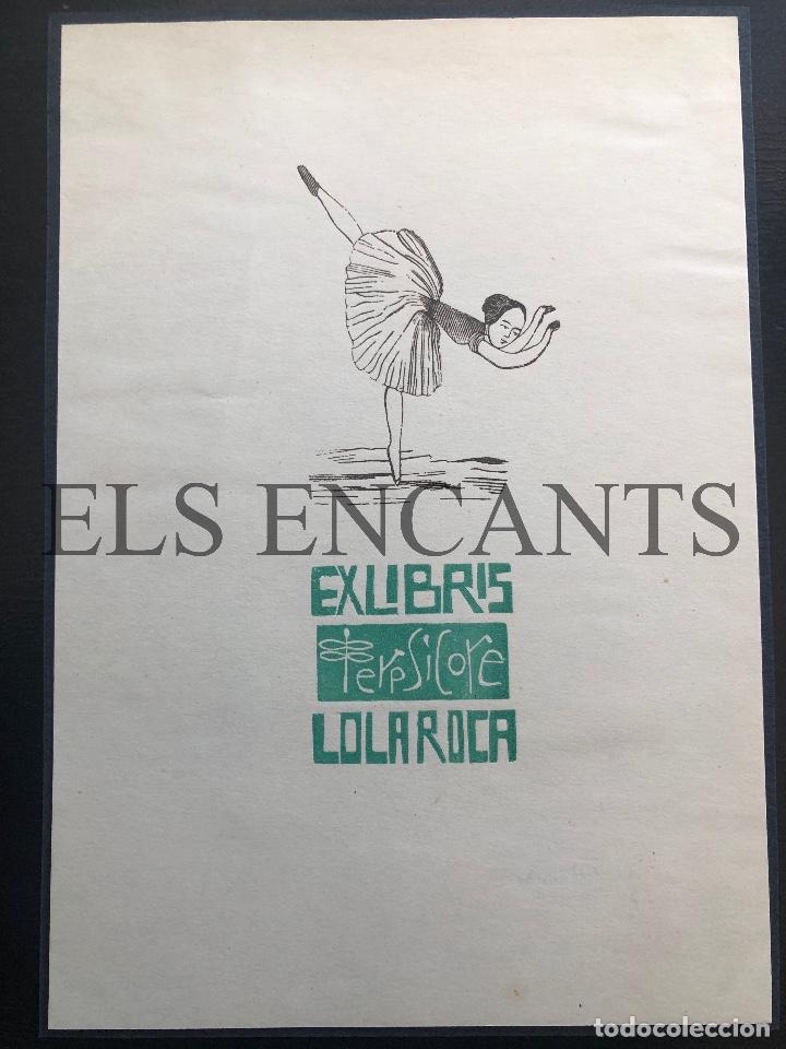 Arte: EXLIBRIS LOLA ROCA - Foto 1