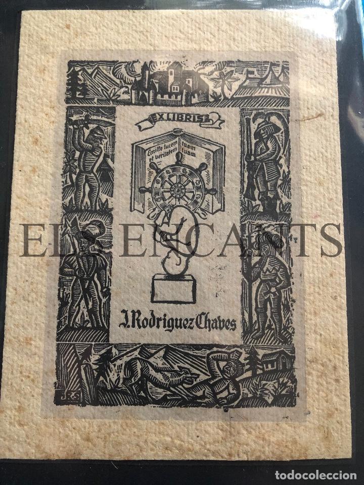 Arte: EXLIBRIS ZEFERINO J RODRIGUEZ CHAVES - Foto 1
