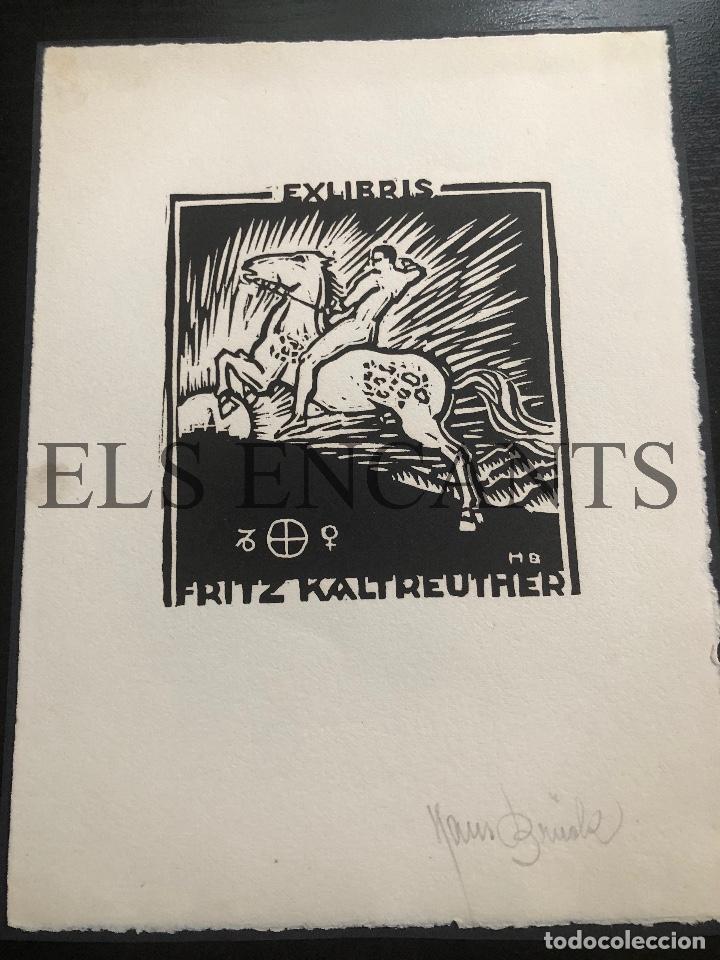 Arte: EXLIBRIS FRITZ KALTREUTHER - Foto 1