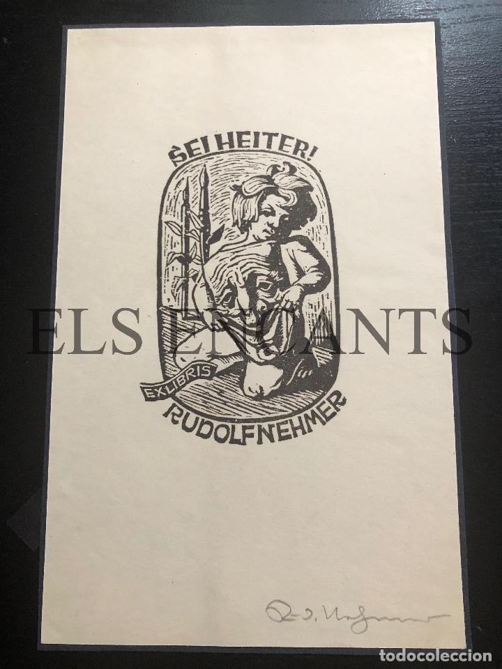 Arte: EXLIBRIS SEI HEITER RUDOLF NEHMER - Foto 1