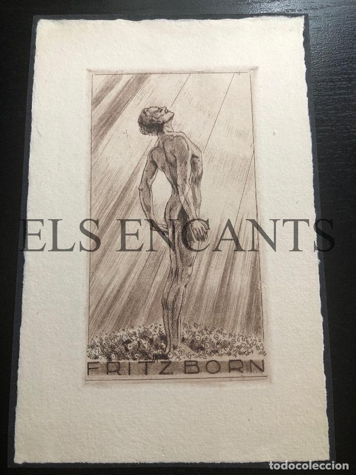 Arte: EXLIBRIS FRITZ BORN - Foto 1