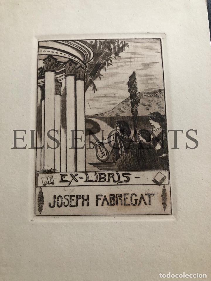 Arte: EXLIBRIS JOSEPH FABREGAT - Foto 1