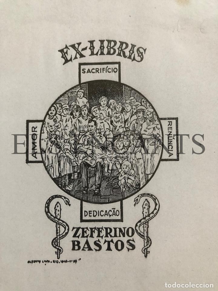 Arte: EXLIBRIS ZEFERINO BASTOS - Foto 1