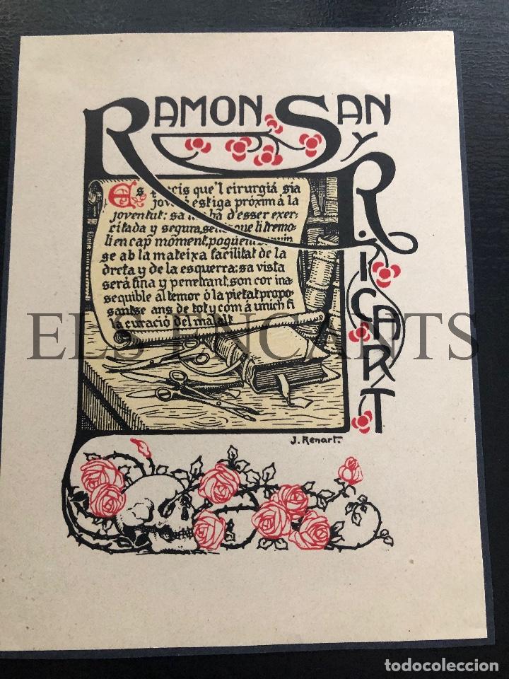 Arte: EXLIBRIS RAMON SAN RICART - Foto 1