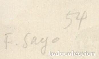 Arte: ORIGINAL - EXLIBRIS EX-LIBRIS Ott Herbert para Rudolf Ley - 100 X 80 MM - Foto 3