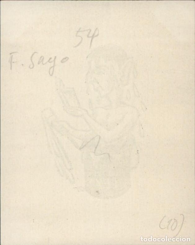 Arte: ORIGINAL - EXLIBRIS EX-LIBRIS Ott Herbert para Rudolf Ley - 100 X 80 MM - Foto 4
