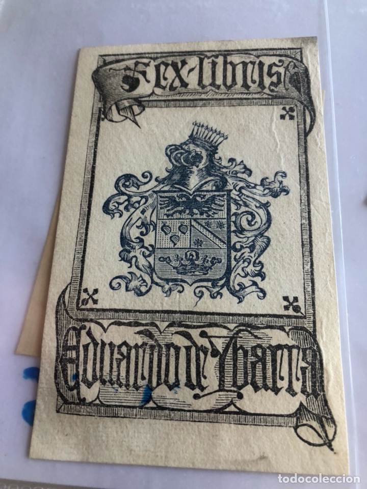 Arte: Lote de 5 exlibris a clasificar - Foto 4