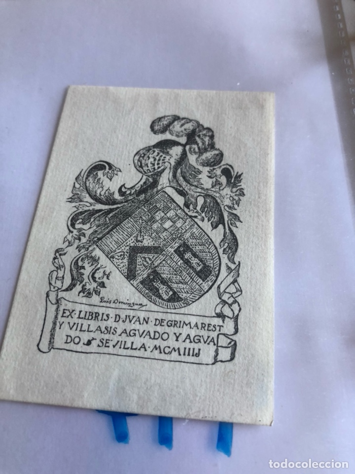 Arte: Lote de 5 exlibris a clasificar - Foto 6