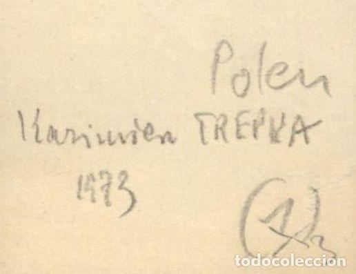 Arte: ORIGINAL - EXLIBRIS EX-LIBRIS Autor: Trepka - Polonia 7 X 5 CMS - Foto 2