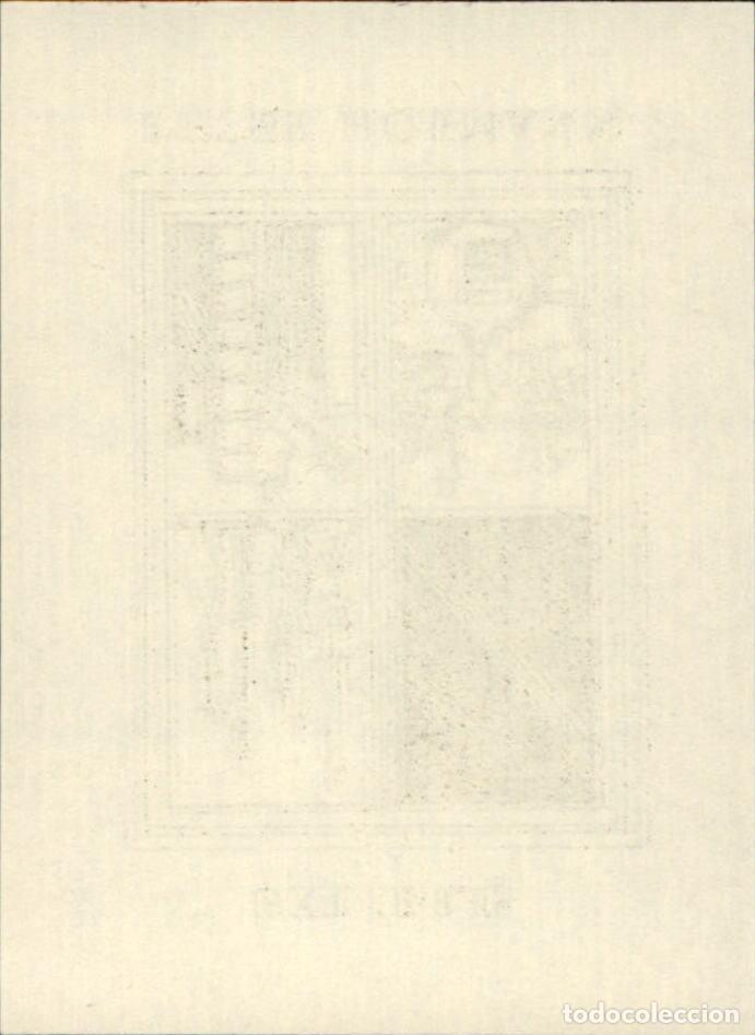 Arte: ORIGINAL - EXLIBRIS EX-LIBRIS - Peter Hofmann - 8 X 6 CMS - Foto 2