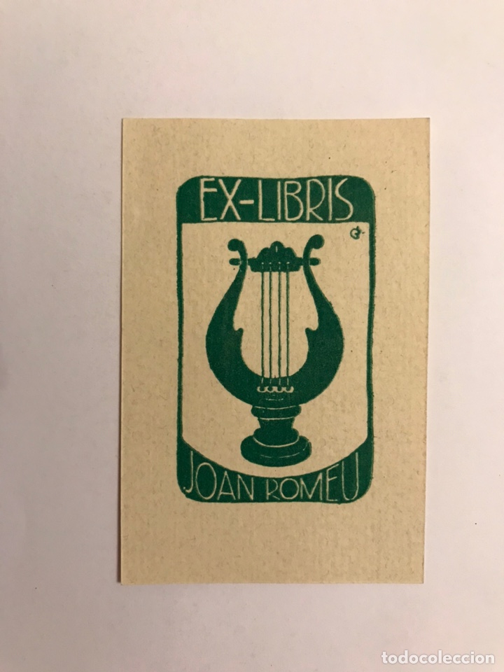 Arte: EX LIBRIS, Joan Romeu, LA LIRA - Foto 1