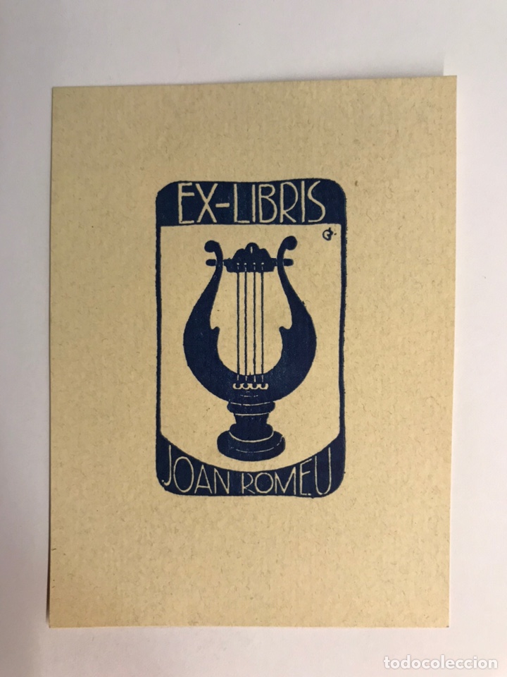 Arte: EX LIBRIS, Joan Romeu, LA LIRA - Foto 1