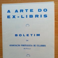 Arte: A ARTE DO EX-LIBRIS BOLETIM DA ASSOCIACAO PORTUGUESA DE EX-LIBRIS Nº 119-1993. Lote 217273352