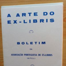 Arte: A ARTE DO EX-LIBRIS BOLETIM DA ASSOCIACAO PORTUGUESA DE EX-LIBRIS Nº 120-1994. Lote 217274633