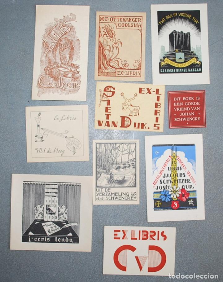 Arte: 10 Ex-Libris de Holanda Holland - Foto 1