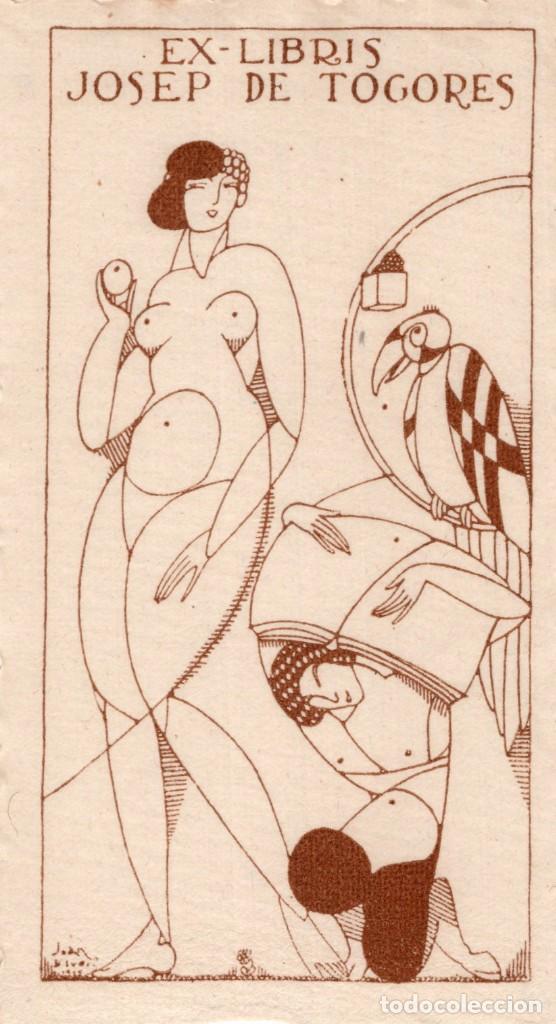 Arte: josep de togores. ex-libris - Foto 1