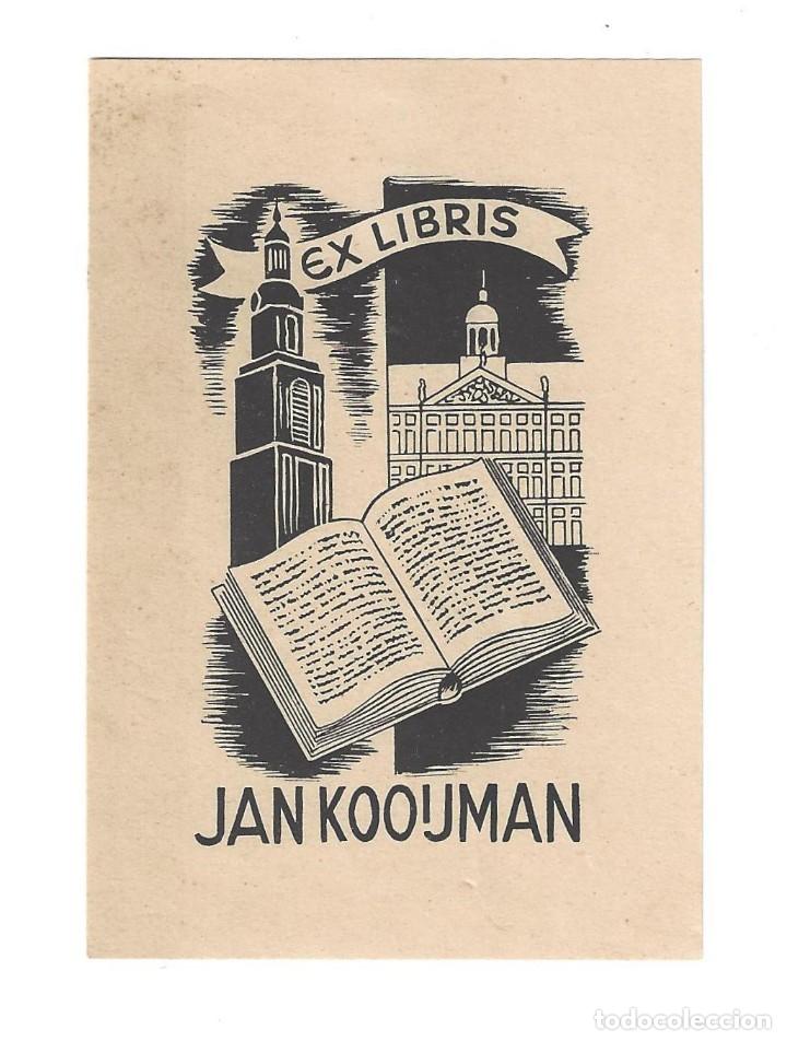 Arte: EX- LIBRIS.- JAN KOOUMAN. ARTE. LIBROS - Foto 1
