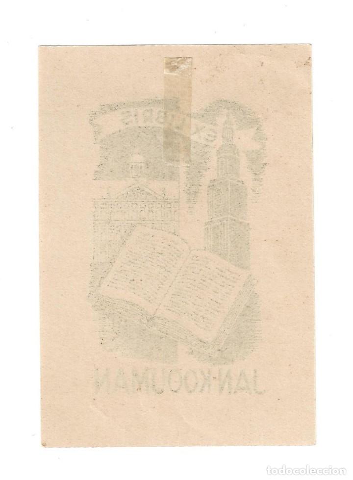 Arte: EX- LIBRIS.- JAN KOOUMAN. ARTE. LIBROS - Foto 2